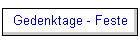 Gedenktage - Feste