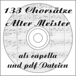 133 Chorsätze Alter Meister