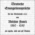 Melchior Franck Evangeliensprüche CD