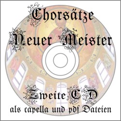 Chorsätze Neuer Meister 2 CD