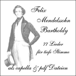 Mendelssohn Lieder CD