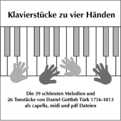 Klavierstücke zu vier Händen CD