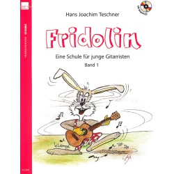 Fridolin, Eine Schule für junge Gitarristen. Band 1 mit CD