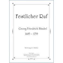 Festlicher Ruf, Georg Friedrich Händel