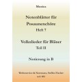 Musica 7 - Volkslieder 2. Teil in B