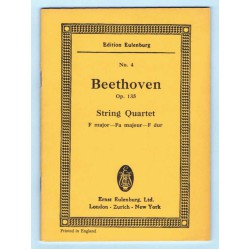Beethoven, String Quartet, Op 135