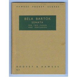 Béla Bartók, Sonata for two Pianos and Percussion
