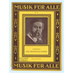 Musik für alle, Heft Nr. 105, Der Waffenschmied, Albert Lortzing
