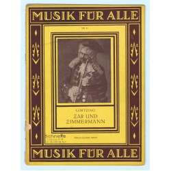Musik für alle, Heft Nr. 53, Zar und Zimmermann, Albert Lortzing