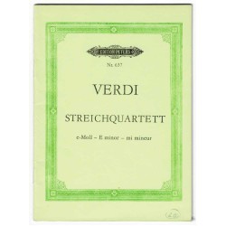 Verdi - Streichquartett e-moll