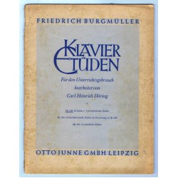 Klavier-Etüden, Fr. Burgmüller Op. 100 