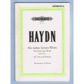 Die sieben letzten Worte, Haydn, Klavierauszug