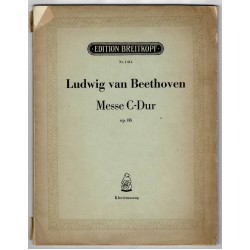 Beethoven, Messe C-dur op. 86, Klavierauszug