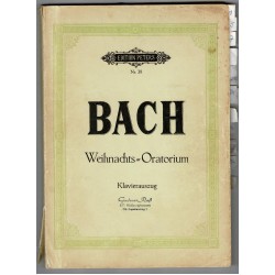 Weihnachts-Oratorium - Klavierauszug