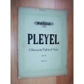 Pleyel, 3 Duos pour Violon et Viola 