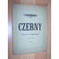 Czerny, Kunst der Fingerfertigkeit Opus 740, Heft 1 