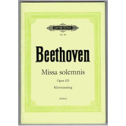 Beethoven, Missa solemnis D-Dur op.123