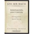 Weihnachts-Oratorium. BWV 248. Klavierauszug von Gustav Rösler