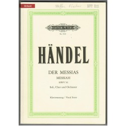 Händel, Der Messias. HWV 56, Klavierauszug. Händel, Der Messias. HWV 56, Klavierauszug.