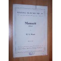 Menuett D-Dur, Mozart 