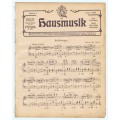 Hausmusik Nummer 2 Januar 1909
