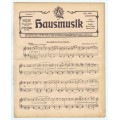 Hausmusik Nummer 5 März 1909
