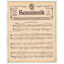 Hausmusik Nummer 5 März 1909