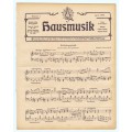 Hausmusik Nummer 7. April 1909