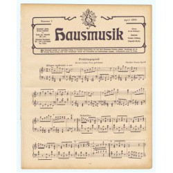 Hausmusik Nummer 7. April 1909