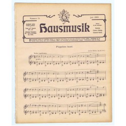 Hausmusik Nummer 14. Juli 1909