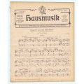 Hausmusik Nummer 3. November 1909
