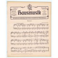 Hausmusik Nummer 9. Februar 1910
