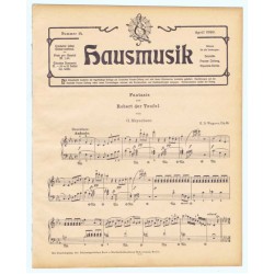 Hausmusik Nummer 14. April 1910