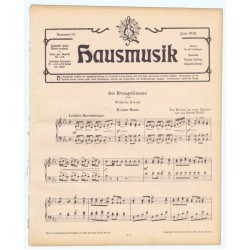 Hausmusik Nummer 18. Juni 1910