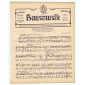 Hausmusik Nummer 21. August 1910