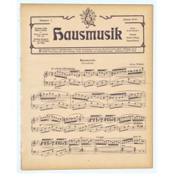 Hausmusik Nummer 7. Januar 1911