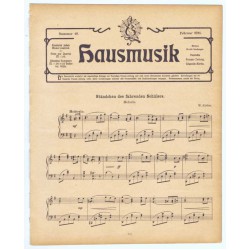 Hausmusik Nummer 10. Februar 1911
