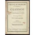 Schubert - Gesänge für mittlere Singstimme mit Klavierbegleitung - Band 1
