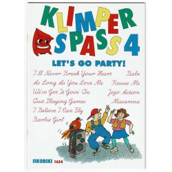 Klimperspass Band 4 für Klavier - let's go party