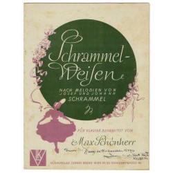 Schrammel-Weisen nach Melodien von Johann und Josef Schrammel, für Klavier