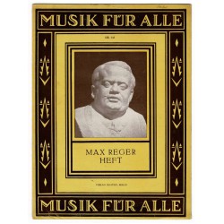 Max Reger Heft - Musik für Alle Nr. 243