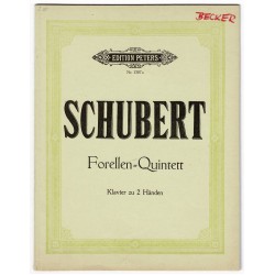 Schubert - Forellen-Quintett - Klavier zu 2 Händen - Opus 114