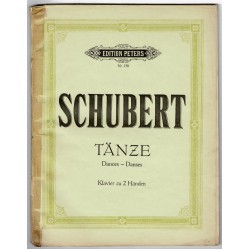 Franz Schubert - Tänze für Klavier zu 2 Händen