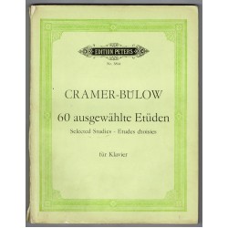 Cramer-Bülow - 60 ausgewählte Etüden - Klavier zu 2 Händen