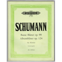 Robert Schumann - Bunte Blätter op.99 und Albumblätter op.124