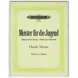 Meister für die Jugend - Haydn / Mozart - Klavier zu zwei Händen