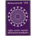 Bläserheft '83, antiquarisch