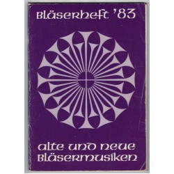 Bläserheft '83, antiquarisch