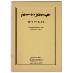 Spirituals für Blechbläser von Rolf Schweizer