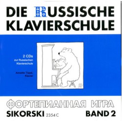 Die Russische Klavierschule 2 Doppel-CD (Einspielungen zu Band 2)